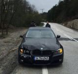 OTOMOBİLİN ÇARPTIĞI GEYİK TELEF OLDU