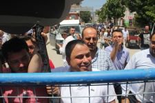 POLİS CHP'Lİ GRUBA MÜDAHALE ETTİ