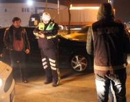 POLİS KENT MERKEZİNİ DİDİK DİDİK ETTİ