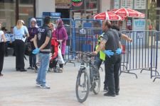 POLİS MİTİNG ÖNCESİNE KUŞ UÇURTMUYOR