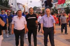 SANTOS TÜRK BAYRAĞIYLA YÜRÜDÜ