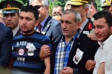 ŞEHİDİMİZ SON YOLCULUĞUNA UĞURLANDI