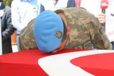ŞEHİDİMİZ SON YOLCULUĞUNA UĞURLANDI