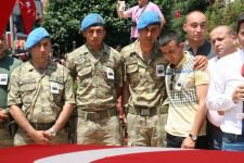ŞEHİDİMİZ SON YOLCULUĞUNA UĞURLANDI