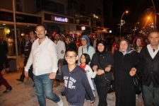 ŞEHİT POLİSİMİZ İÇİN YÜRÜDÜLER