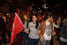 ŞEHİT POLİSİMİZ İÇİN YÜRÜDÜLER