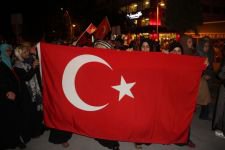 ŞEHİT POLİSİMİZ İÇİN YÜRÜDÜLER