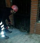 SEVİMLİ KÖPEĞİN İMDADINA İTFAİYECİLER YETİŞTİ