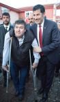 SİNAN OĞAN BOLU'DA MORAL BULDU...