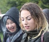 ÜLKÜCÜLERDEN AİBÜ'DE GÖVDE GÖSTERİSİ