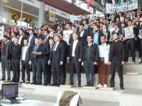 ÜLKÜCÜLERDEN AİBÜ'DE GÖVDE GÖSTERİSİ