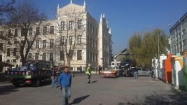 VALİLİK ETRAFINDA GÜVENLİK ARTTIRILDI
