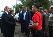 YANGININ YAŞANDIĞI BÖLGEYE GİTTİLER