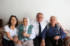YAŞLI ADAMDAN YILMAZ'A ÖVGÜ DOLU SÖZLER