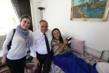 YAŞLI ADAMDAN YILMAZ'A ÖVGÜ DOLU SÖZLER