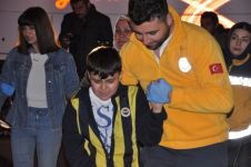 ZİNCİRLEME TRAFİK KAZASINDA 7 KİŞİ YARALANDI