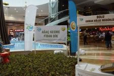 11 BİN FİDAN DAĞITILDI