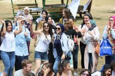 700 YABANCI ÖĞRENCİYİ DOYASIYA EĞLENDİ