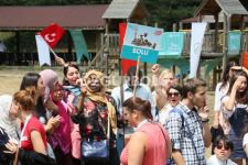700 YABANCI ÖĞRENCİYİ DOYASIYA EĞLENDİ