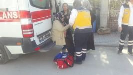 AHŞAP EV ALEV ALEV YANDI