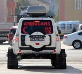 AMBULANSLAR KIŞA HAZIR...