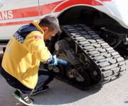 AMBULANSLAR KIŞA HAZIR...