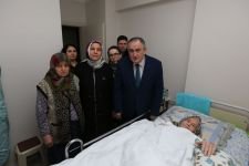 BAŞKAN YILMAZ'IN DUYGU DOLU ANLARI