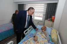 BAŞKAN YILMAZ'IN DUYGU DOLU ANLARI