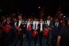 BİNLERCE KİŞİ FETÖ'YE LANET OKUDU