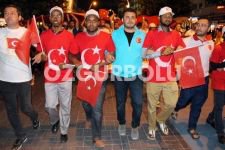 BİNLERCE KİŞİ FETÖ'YE LANET OKUDU