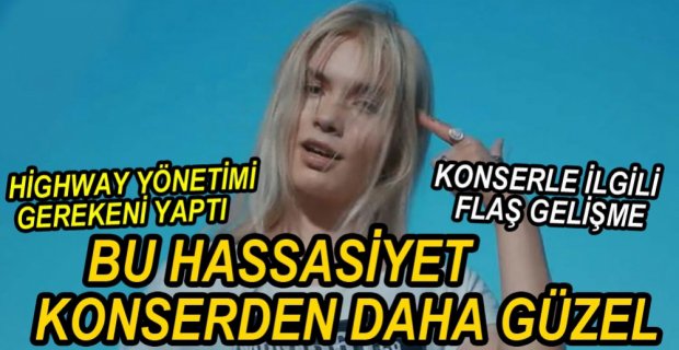 ALEYNA TİLKİ KONSERİ ERTELENDİ