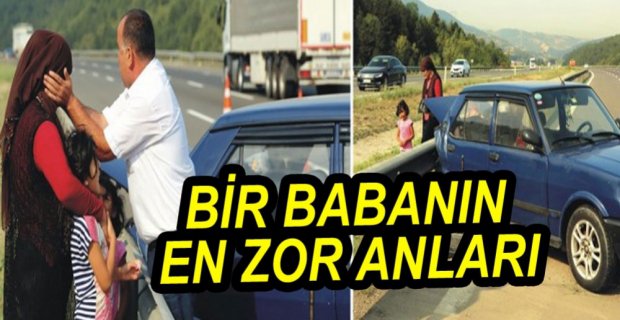 EŞİ VE ÇOCUKLARINI TESELLİ ETTİ