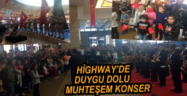 HİGHWAY'DE DUYGU DOLU KONSER