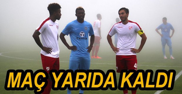 MAÇ YARIDA KALDI