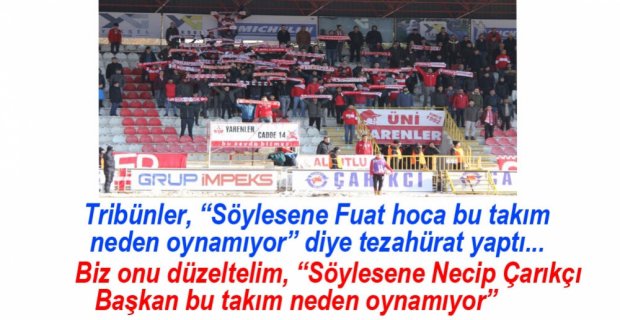 TARAFTAR İSYAN ETTİ...