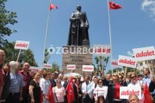 CHP'LİLER İLE POLİS ARASINDA GERGİNLİK