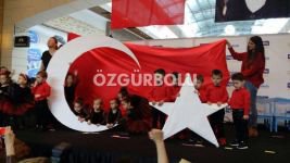 ÇOCUKLAR DOYASIYA EĞLENDİ