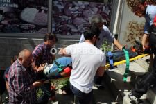 DENGESİNİ KAYBEDEREK BOŞLUĞA DÜŞTÜ