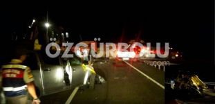 FECİ KAZADA 1 KİŞİ HAYATINI KAYBETTİ