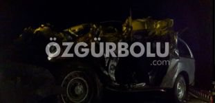 FECİ KAZADA 1 KİŞİ HAYATINI KAYBETTİ