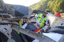 FECİ KAZADA SÜRÜCÜNÜN YAŞAM MÜCADELESİ