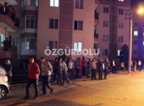 GECE YARISI MAHALLEYİ AYAĞA KALDIRDI