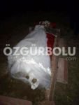 GELİNLİĞİNİ MEZARA ÖRTTÜ