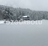 GÖLCÜK GÖLÜ BUZ TUTTU...