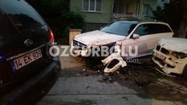 GÖRENLERİ ŞAŞKINA ÇEVİREN KAZA