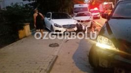 GÖRENLERİ ŞAŞKINA ÇEVİREN KAZA