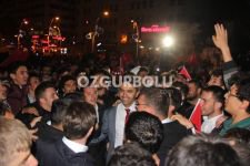 REFERANDUM ZAFERİNE HAVAİ FİŞEKLİ KUTLAMA