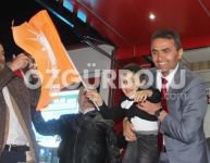 REFERANDUM ZAFERİNE HAVAİ FİŞEKLİ KUTLAMA