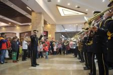 HİGHWAY'DE BANDOLU CUMHURİYET COŞKUSU