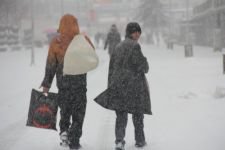 KAR BU SEFER ÇOK SERT GELDİ